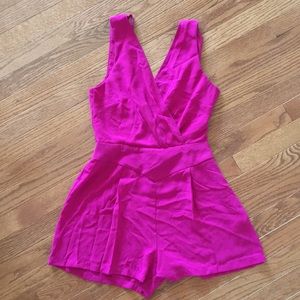 Magenta Romper